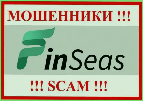 Логотип МОШЕННИКА Finseas Com