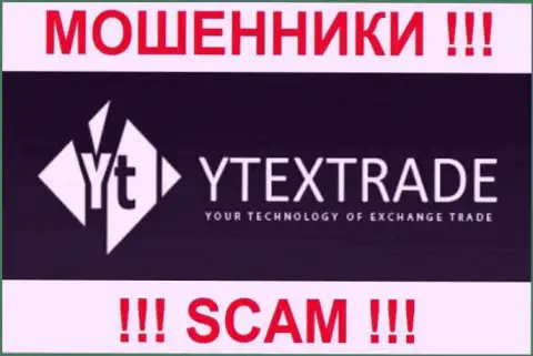 Логотип лохотронного Форекс дилингового центра Ytex Trade