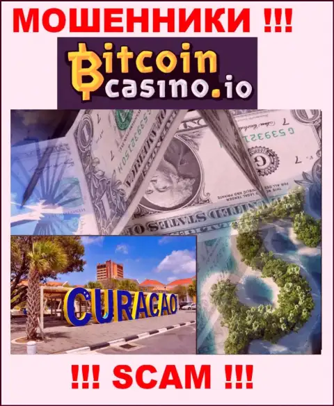 Bitcoin Casino безнаказанно обдирают, поскольку зарегистрированы на территории - Curacao