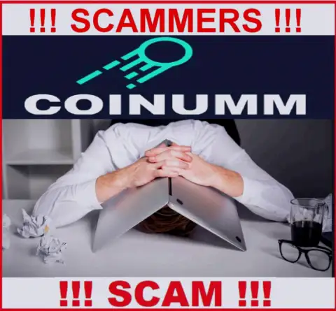 BEWARE, Coinumm OÜ havn’t regulator - definitely scammers