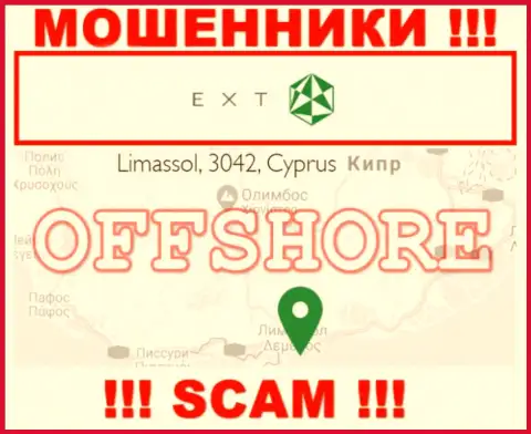 Оффшорные интернет-шулера EXT прячутся здесь - Cyprus