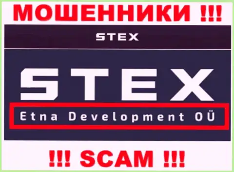 На веб-сервисе Stex сообщается, что Etna Development OÜ - это их юр. лицо, но это не значит, что они порядочные