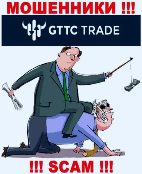 Довольно-таки опасно реагировать на попытки интернет-махинаторов GT-TC Trade подтолкнуть к совместному сотрудничеству