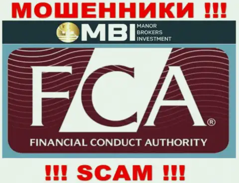 Будьте крайне бдительны, Financial Conduct Authority (FCA) - это дырявый регулятор мошенников Manor Brokers Investment