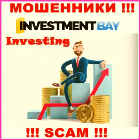 Не стоит верить, что сфера деятельности Инвестмент Бей - Investing законна - это обман