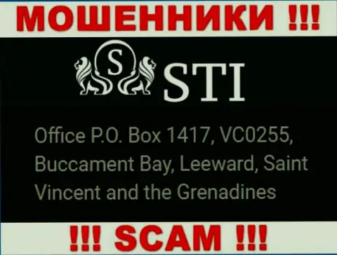 Saint Vincent and the Grenadines - это юридическое место регистрации организации СтокОпционс Ком
