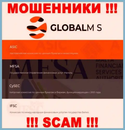 GlobalM S прикрывают свою преступную деятельность проплаченным регулятором - CySEC