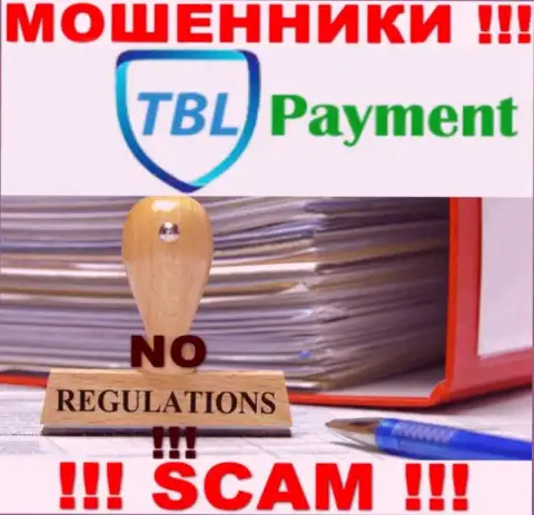 Держитесь подальше от TBL Payment - можете остаться без финансовых средств, т.к. их работу абсолютно никто не контролирует