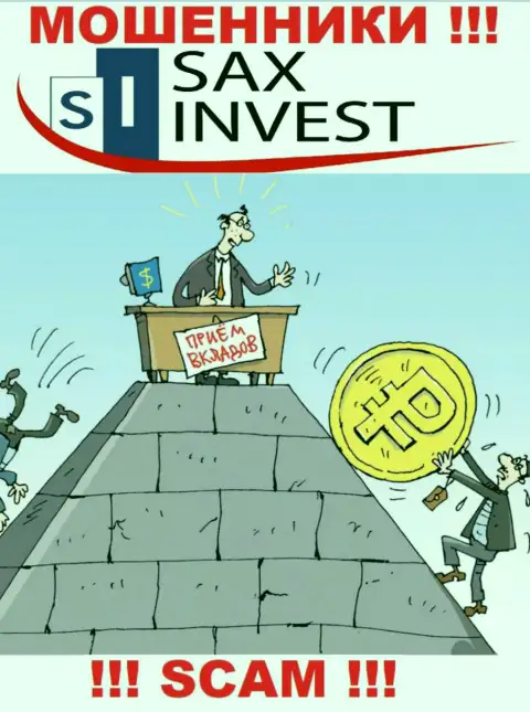 Сакс Инвест не вызывает доверия, Investments - это то, чем промышляют данные мошенники