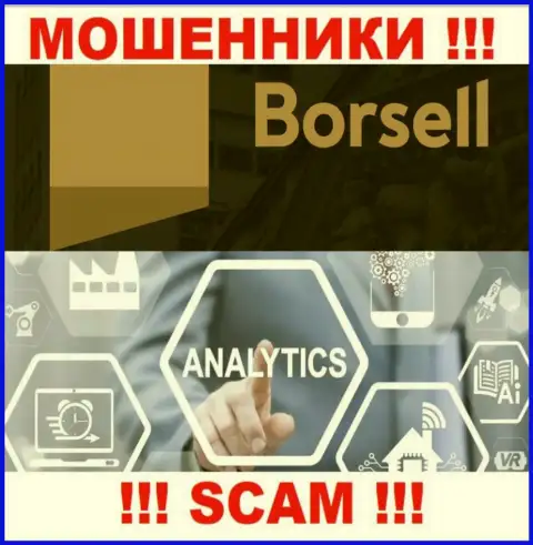 Мошенники ООО БОРСЕЛЛ, прокручивая свои делишки в сфере Analytics, сливают доверчивых клиентов