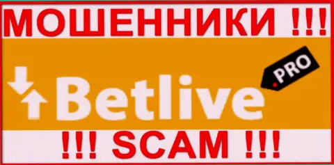 Логотип ВОРА BetLive Pro