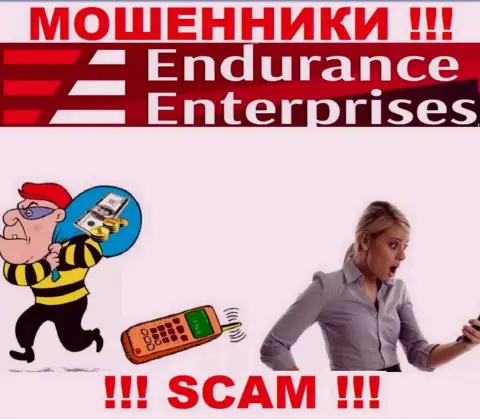 Не стоит вестись предложения Endurance Enterprises, не рискуйте своими денежными средствами