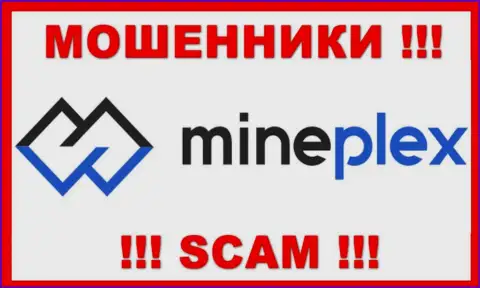Лого МОШЕННИКОВ МинеПлекс Ио