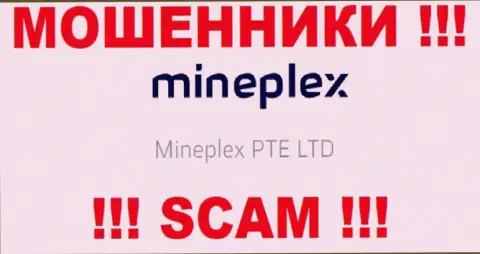 Владельцами МайнПлекс является контора - МинеПлекс ПТЕ ЛТД