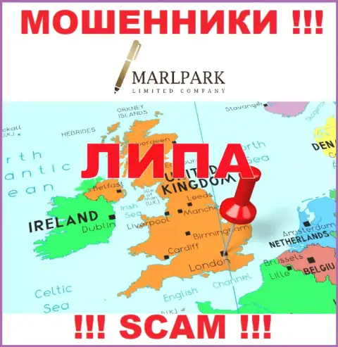 Будьте очень внимательны !!! Информация относительно юрисдикции Marlpark Ltd ложная