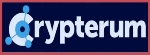 Логотип брокерской конторы Crypterum Com (мошенники)