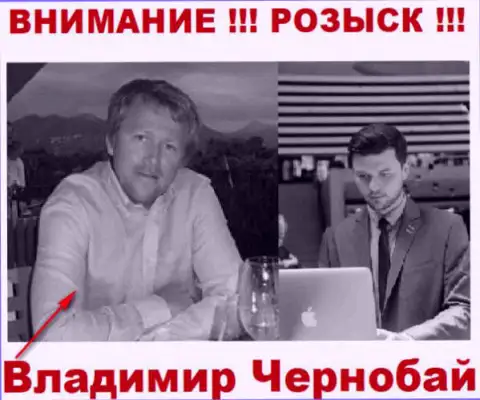 Чернобай Владимир (слева) и актер (справа), который выдает себя за владельца преступной форекс дилинговой компании TeleTrade-Dj Com и Форекс Оптимум