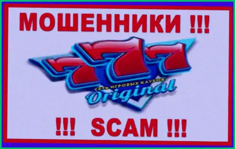 Логотип ОБМАНЩИКА Originals 777